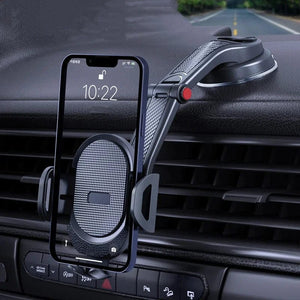 Planet Gates Car Phone Holder Car Sucker Phone Holder Cell Phone Mount Stand Car Windshield Dashboard GPS Rotation Bracket for IPhone Samsung