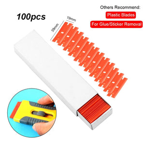 Planet Gates Car Polisher Scraper Blade Spray Paint Point Stains Sagging Varnish Sticker Removal Film Polishing Repair Tools Auto Accessories