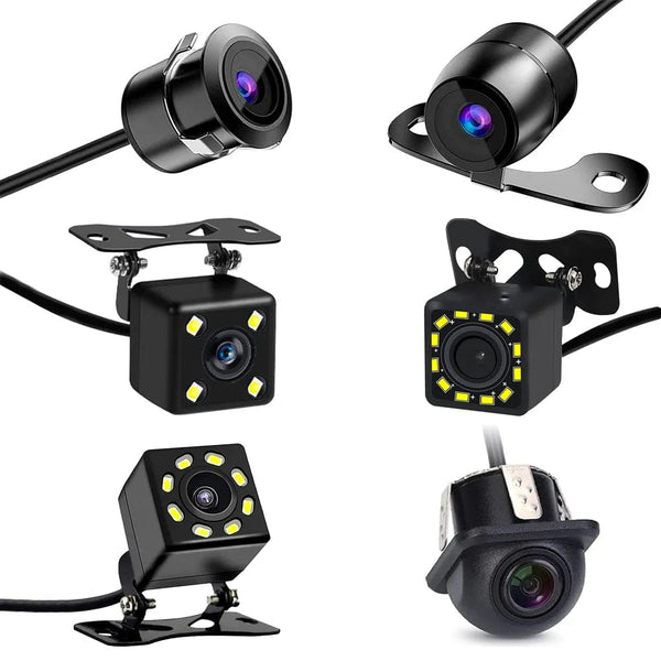 Planet Gates Car Rear View Camera Night Vision Reversing Auto Parking Camera IP68 Waterproof CCD LED Auto Backup Monitor 170 Degree HD Image