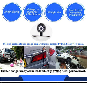 Planet Gates Car Rear View Camera Wide Angle Reverse Parking Waterproof CCD LED Auto Backup Monitor Universal for BMW New HD Night Vision