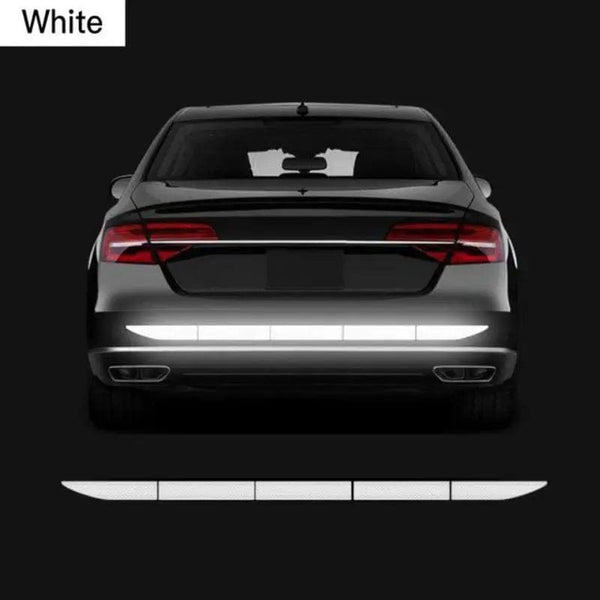 Planet Gates car rear white Car Wheel Hub Reflective Stripes Door Handle Safety Warning Sticker Car Rear Warning Tape Automobile Sticker Exterior Accessorie