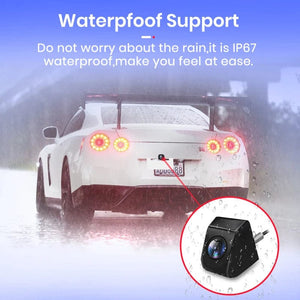 Planet Gates Car Rearview Camera AHD 720P Resolution WaterProof 140°Wide-Angle Reverse Backup Parking Camera for Junsun DVD Car Accessories