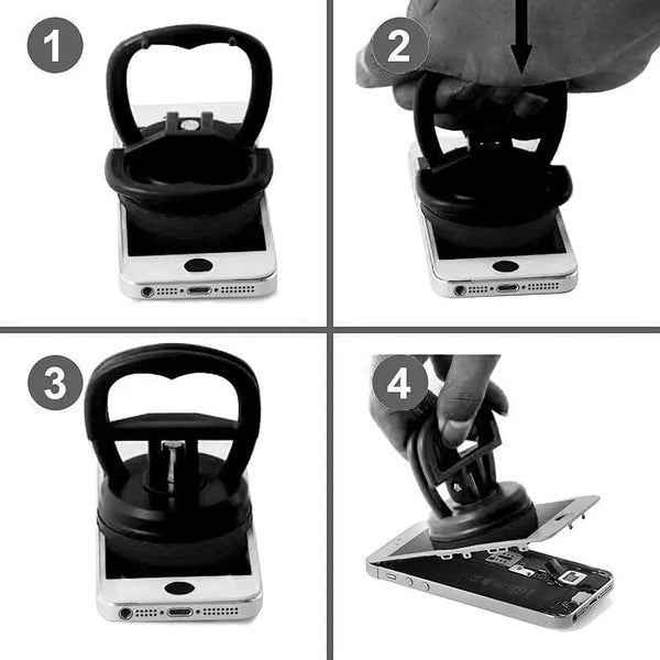 Planet Gates Car Repair Tool Body Repair Puller 2inch Black/Orange Suction Cup Remove Dents Puller For Car Dent Glass Suction Removal Tool