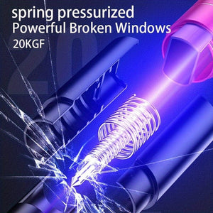 Planet Gates Car Safety Hammer Auto Emergency Glass Window Breaker Seat Belt Cutter