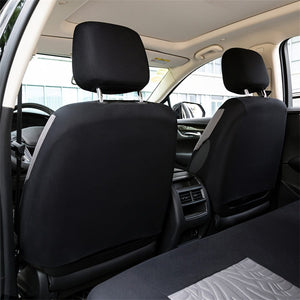 Planet Gates Car Seat Cover Full Set, Red Universal Butterfly Pattern Embroidery Auto Seat Cover Set