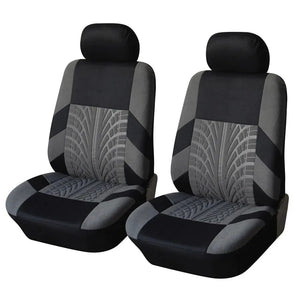 Planet Gates Car Seat Covers Full Set Front Split Rear Bench For Car Universal Cloth SUV Sedan Van Automotive Interior Covers