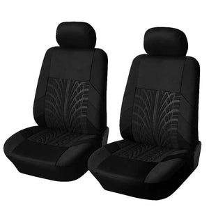 Planet Gates Car Seat Covers Full Set Front Split Rear Bench For Car Universal Cloth SUV Sedan Van Automotive Interior Covers