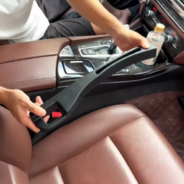Planet Gates Car Seat Gap Plug Leak-proof Strip Storage Box Universal Car Supplies Car Storage Box Car Invisible Plug Strip Can Hold Mobile Phone