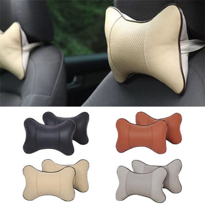 Planet Gates Car Seat Neck Pillow Breathable Auto Head Neck Rest Cushion Relax Neck Support Cervical Headrest Comfortable Soft Car Pillow