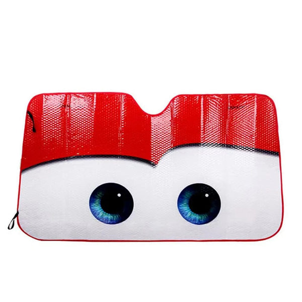 Planet Gates Car Solar Protection 4 Colors Eyes Heated Windshield Sunshade Car Window Windscreen Cover Sun Shade Auto Sun Visor Car-covers