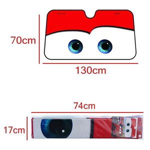 Planet Gates Car Solar Protection 4 Colors Eyes Heated Windshield Sunshade Car Window Windscreen Cover Sun Shade Auto Sun Visor Car-covers