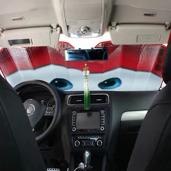 Planet Gates Car Solar Protection 4 Colors Eyes Heated Windshield Sunshade Car Window Windscreen Cover Sun Shade Auto Sun Visor Car-covers