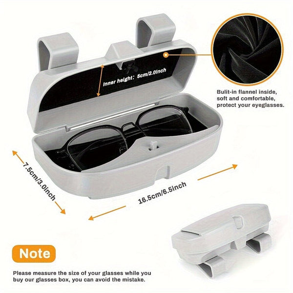 Planet Gates Car Sun Visor Glasses Case Organizer