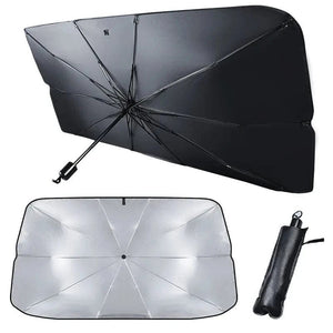 Planet Gates car sunshade car sunshade retractable sunscreen heat insulation front windshield parasol