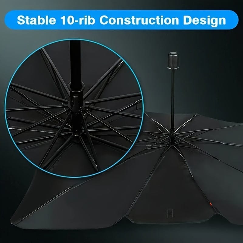 Planet Gates Car Sunshade Car Sunshade Umbrella For Sun Protection And Heat Insulation, Shading Curtain For Front Windshield, Cooling And Parking Artifact