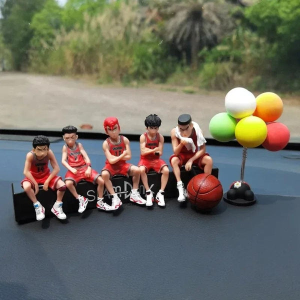 Planet Gates Car Telephone Number Plate Interior Anime Decoration SLAM DUNK Hanamichi Sakuragi Action Figure Ornament Auto Accessories Gifts