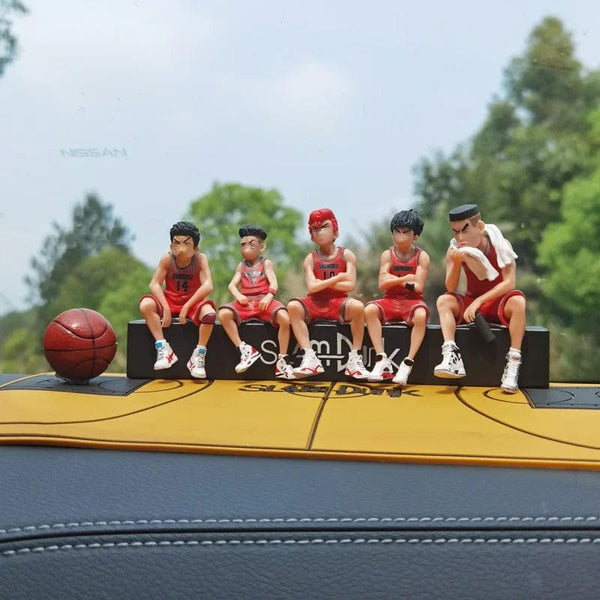 Planet Gates Car Telephone Number Plate Interior Anime Decoration SLAM DUNK Hanamichi Sakuragi Action Figure Ornament Auto Accessories Gifts