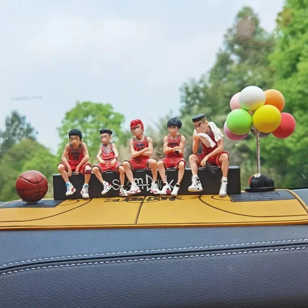 Planet Gates Car Telephone Number Plate Interior Anime Decoration SLAM DUNK Hanamichi Sakuragi Action Figure Ornament Auto Accessories Gifts