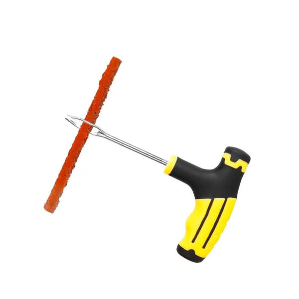 Planet Gates Car Tire Puncture Plugs Vacuum Tire Pass Emergency Repair Tools Glue Strips Glue Quick Repair Tire Repair Kit Patch Tool Set