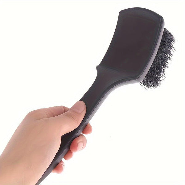 Planet Gates Car Tire Rim Brush Wheel Hub Cleaning Brushes Car Wheels Detailing Cleaning Accessories Black White Tire Car Washing Tool