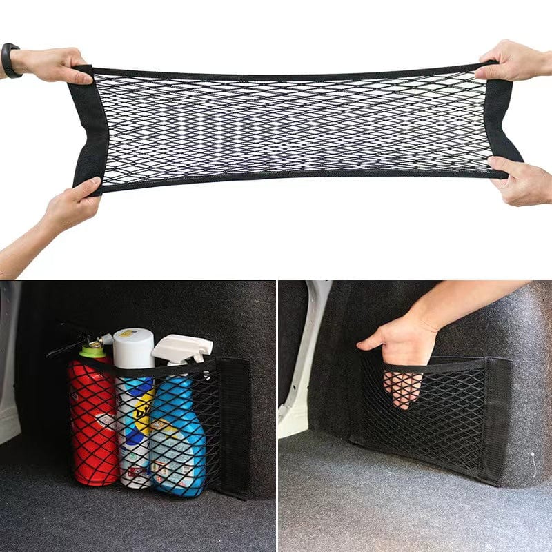 Planet Gates Car Trunk Double-layer Mesh Pocket Storage Mesh Bag