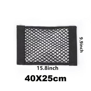 Planet Gates Car Trunk Double-layer Mesh Pocket Storage Mesh Bag