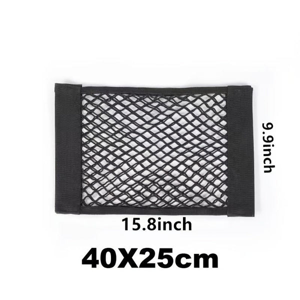 Planet Gates Car Trunk Double-layer Mesh Pocket Storage Mesh Bag