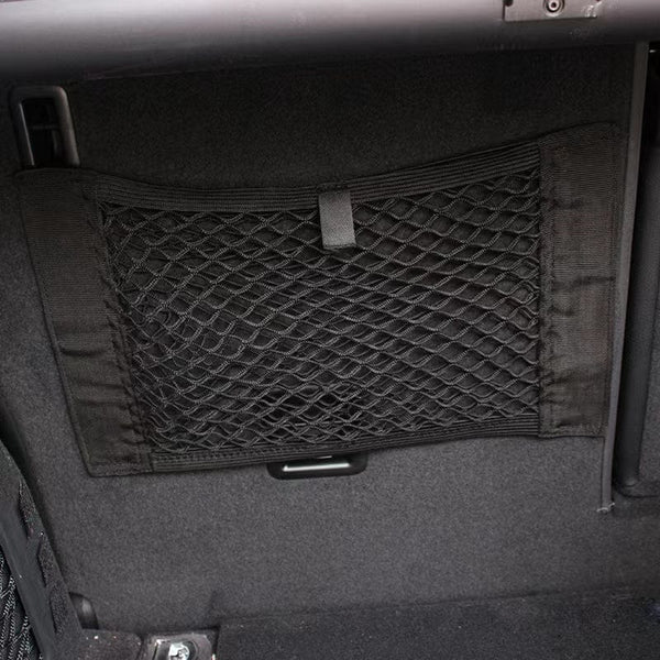 Planet Gates Car Trunk Double-layer Mesh Pocket Storage Mesh Bag