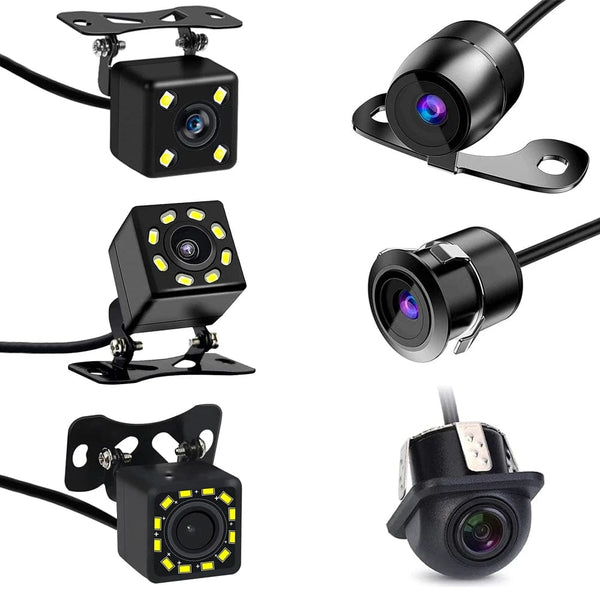 Planet Gates Car Universal Rear View Camera 170° Wide Angle Reverse Parking IP68 Waterproof CCD LED Auto Backup Monitor HD Night Vision Image