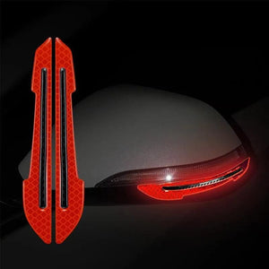 Planet Gates Car Wheel Hub Reflective Stripes Door Handle Safety Warning Sticker Car Rear Warning Tape Automobile Sticker Exterior Accessorie