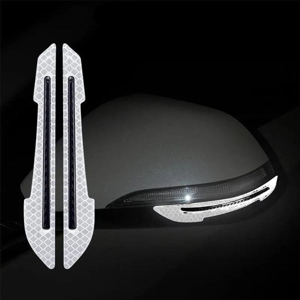 Planet Gates Car Wheel Hub Reflective Stripes Door Handle Safety Warning Sticker Car Rear Warning Tape Automobile Sticker Exterior Accessorie