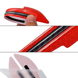 Planet Gates Car Wheel Hub Reflective Stripes Door Handle Safety Warning Sticker Car Rear Warning Tape Automobile Sticker Exterior Accessorie