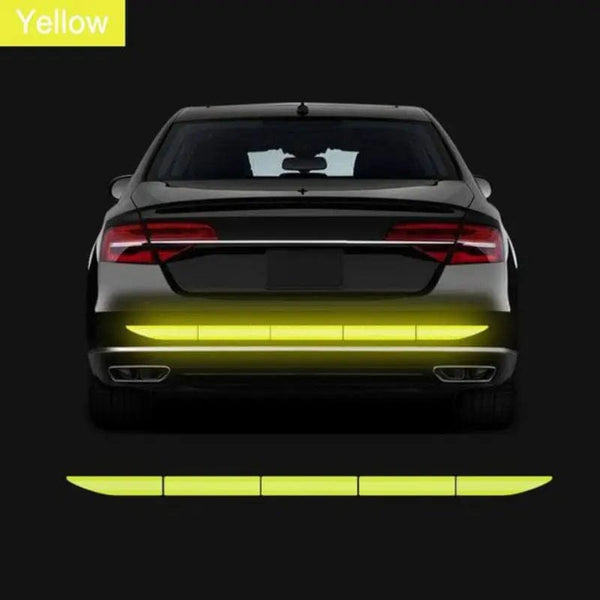 Planet Gates Car Wheel Hub Reflective Stripes Door Handle Safety Warning Sticker Car Rear Warning Tape Automobile Sticker Exterior Accessorie