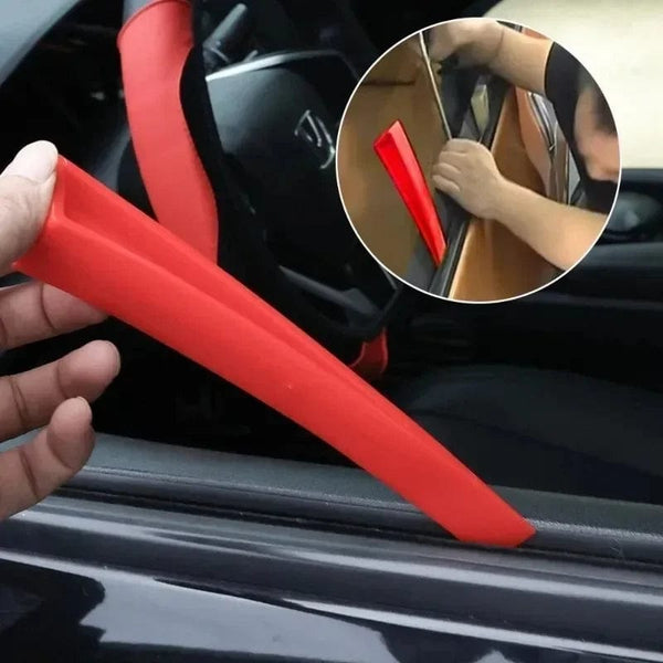 Planet Gates Car Window Dent Repair Plastic Red Car Universal Crowbar Enlarger Door Recess Body Window Door Wedge Remove Repair Hand Tools