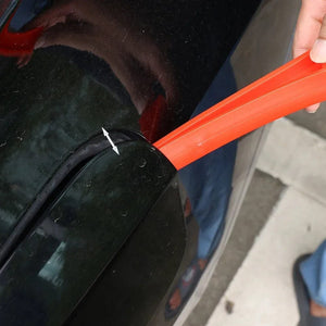 Planet Gates Car Window Dent Repair Plastic Red Car Universal Crowbar Enlarger Door Recess Body Window Door Wedge Remove Repair Hand Tools