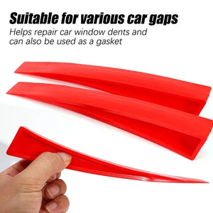 Planet Gates Car Window Dent Repair Plastic Red Car Universal Crowbar Enlarger Door Recess Body Window Door Wedge Remove Repair Hand Tools