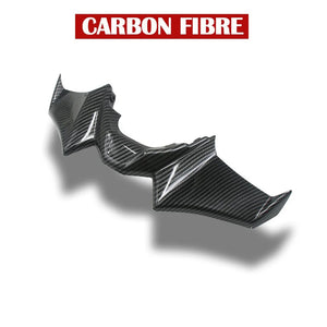Planet Gates Carbon Fiber Motorcycle Accessories Black Naked Front Downforce Spoiler Winglet Aerodynamic Wing Kit Spoiler For YAMAHA MT 07 2021 2022 2023