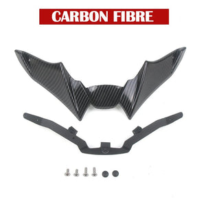Planet Gates Carbon Fiber New For YAMAHA MT 09 MT-09 2021 2022 2023 Motorcycle mt 09 MT09 SP Naked Front Spoiler Winglet Aerodynamic Wing Kit Spoiler