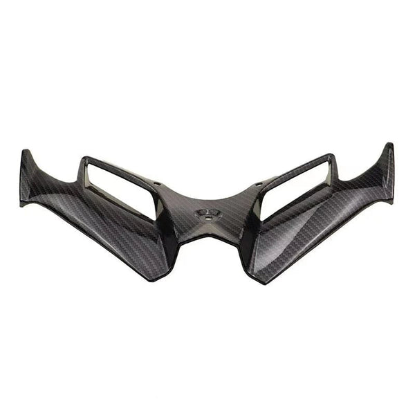 Planet Gates carbon pattern Motorcycle Winglet Aerodynamic Wing Kit Spoiler Motor Accessories For KawasakiNinja 300 Ninja250 NINJA300/250 EX300 2013-2017