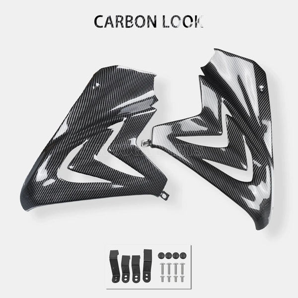 Planet Gates CarbonLook CBR650R Seat Side Fairing For HONDA CBR 650R 650 R 2019-2023 Body Filling Injection Frame Spoilers Side Cowl Cover Panel