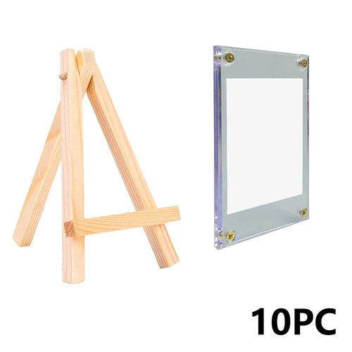 Planet Gates Card Brick C 10pc Top Loader Plastic Collect Holder Protector Board Game Trading Card Cards Outer Sleeves TCG Game Collection Card Hobbies Storage