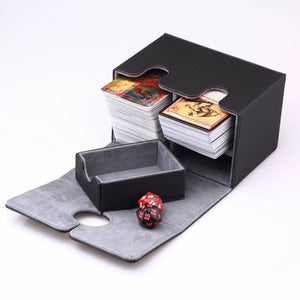 Planet Gates Card Case Card Box Magic TCG Mid Large Deck Case Solid Color Storage Box Top Side-Loading Christmas Toy Game Collection Cards