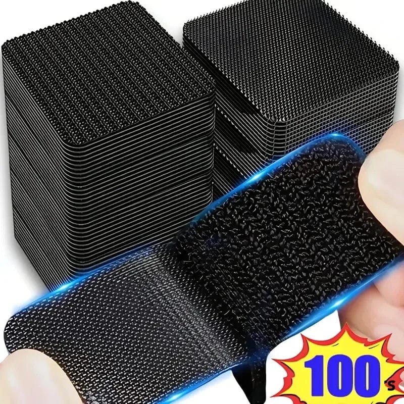 Planet Gates Carpet Fixing Stickers 100/2pcs Double High Adhesive Car Fixed Patches Non-slip Mat Home Floor Foot Mats Non-slip Grip Tapes New