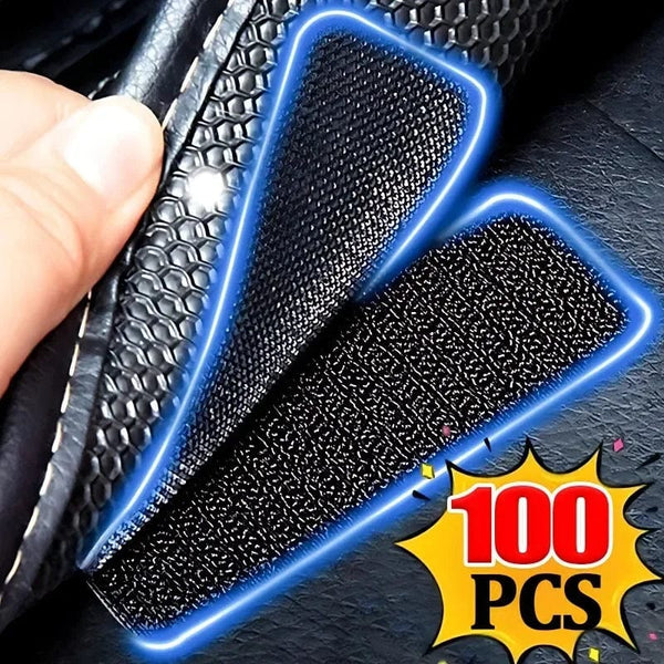 Planet Gates Carpet Fixing Stickers 100/2pcs Double High Adhesive Car Fixed Patches Non-slip Mat Home Floor Foot Mats Non-slip Grip Tapes New