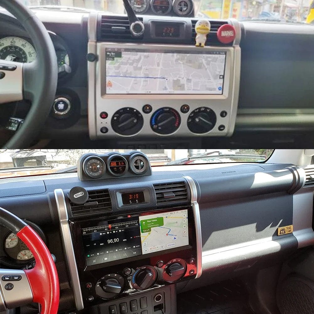 Planet Gates Carplay 1920*720 IPS 2 din Android 14 Car Radio For Toyota FJ Cruiser 2007 2008-2017 Auto GPS Navigation Stereo 8+128G Bluetooth