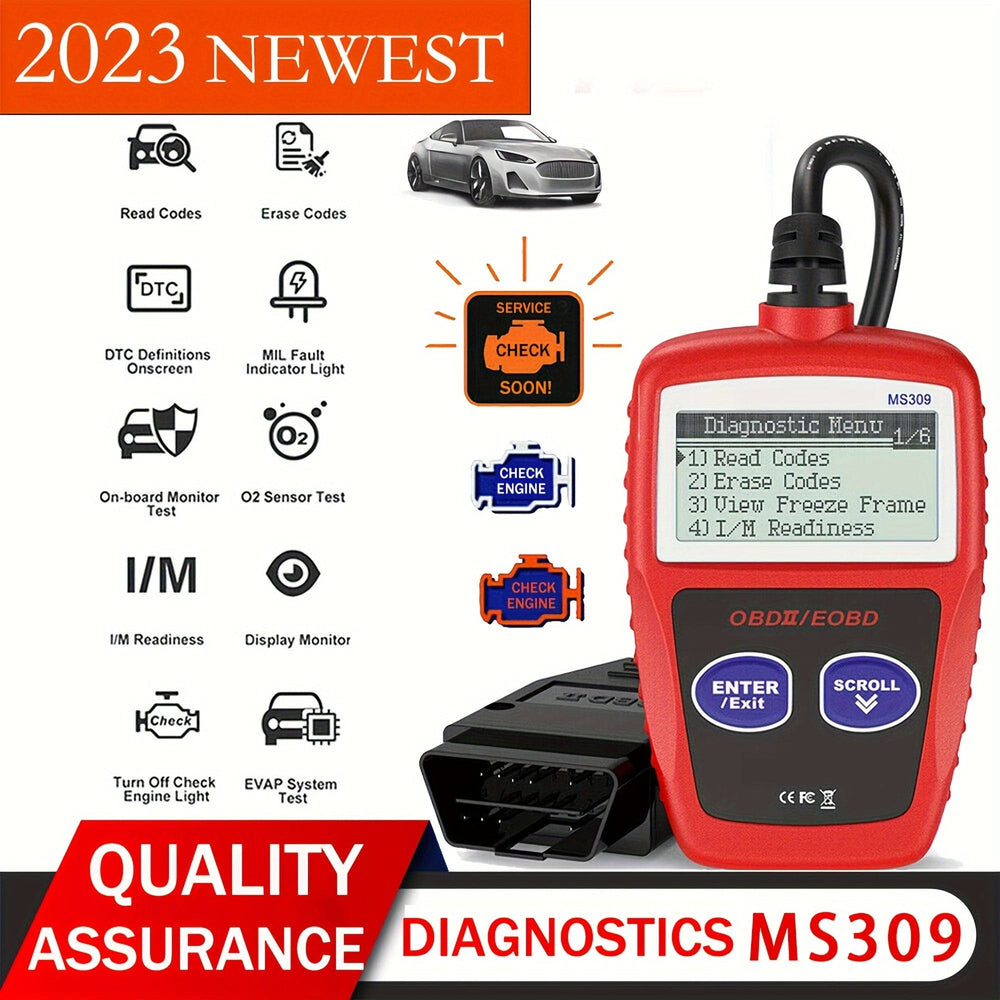 Planet Gates cars diagnostic tool the upgraded version of ms309 obd2 obdii eobd fault code reader scanner tool