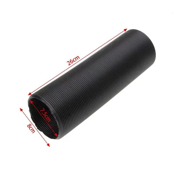 Planet Gates carton 1 Set Universal Car 3 inch Carbon Fibre Cold Air Filter Feed Enclosed Intake Induction Pipe Hose Kit Universal
