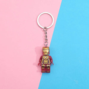 Planet Gates Cartoon Anime Marvel Spider-Man Batman superman Iron Man Wolverine Captain America Pendant Key ring pendant Backpack pendant toy