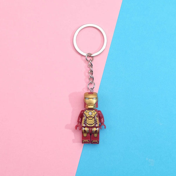 Planet Gates Cartoon Anime Marvel Spider-Man Batman superman Iron Man Wolverine Captain America Pendant Key ring pendant Backpack pendant toy