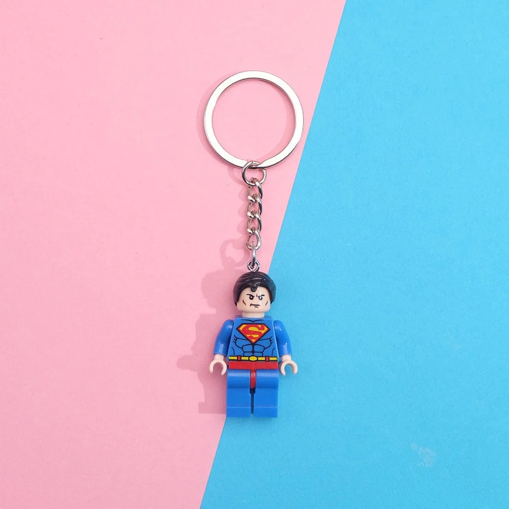 Planet Gates Cartoon Anime Marvel Spider-Man Batman superman Iron Man Wolverine Captain America Pendant Key ring pendant Backpack pendant toy